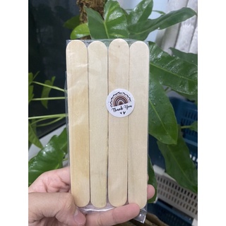 Que gỗ lấy sáp wax lông - que đè lưỡi