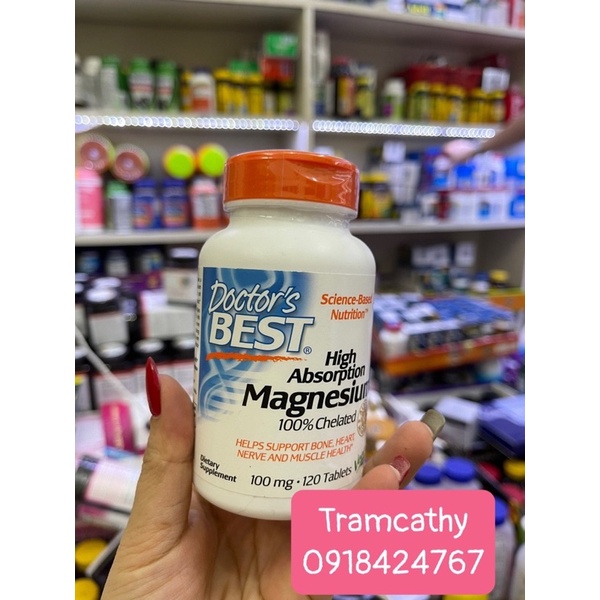 Doctor's Best Magnesium High Absorption Magnesium