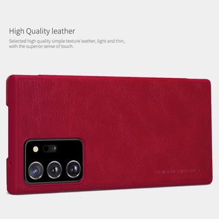 Bao da Nillkin QIN cho SamSung Galaxy Note 20, Note 20 Ultra, Note 10 Plus, Note 10