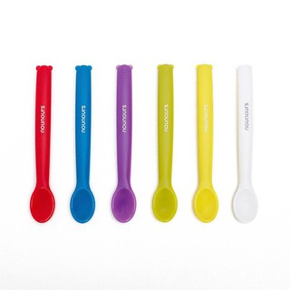 Muỗng Ăn Dặm Silicone Nounours Hàn Quốc