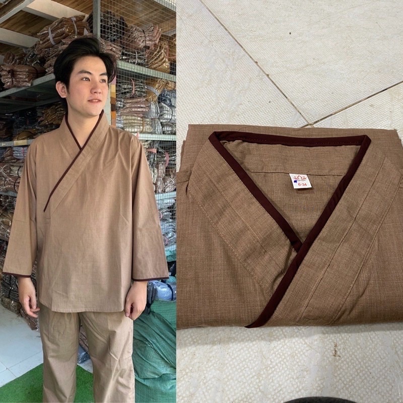 Đồ lam đi chùa nhât xéo cột dây Nam