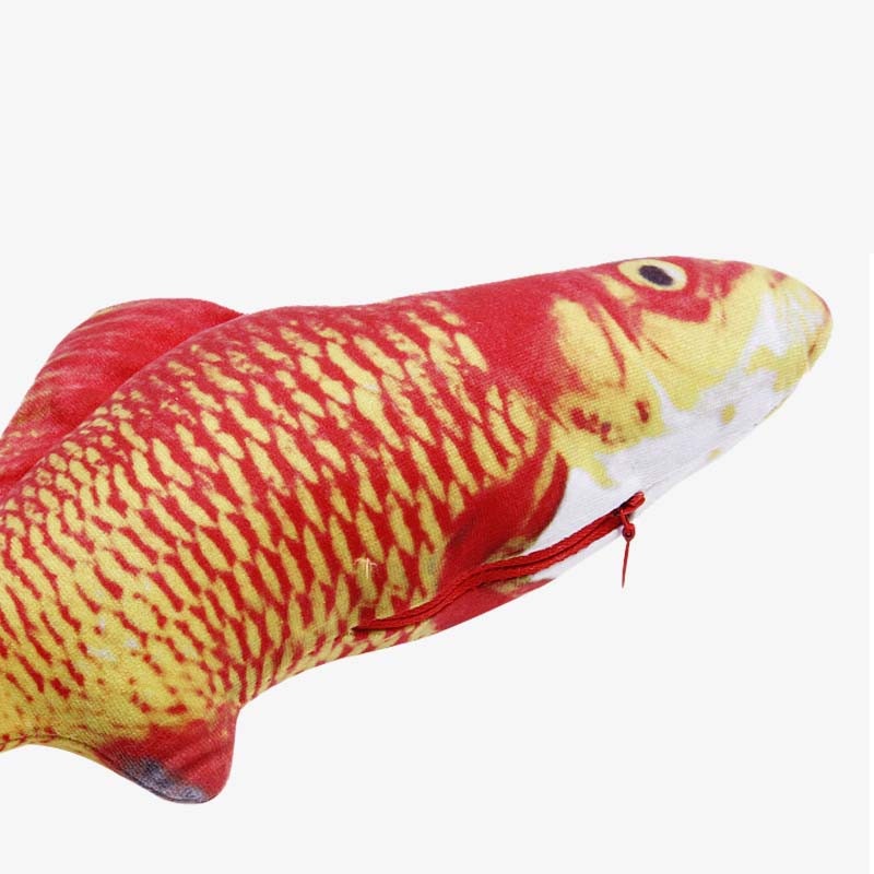 Gối Ôm Đồ Chơi Hình Cá Có Cỏ Bạc Hà Cho Mèo