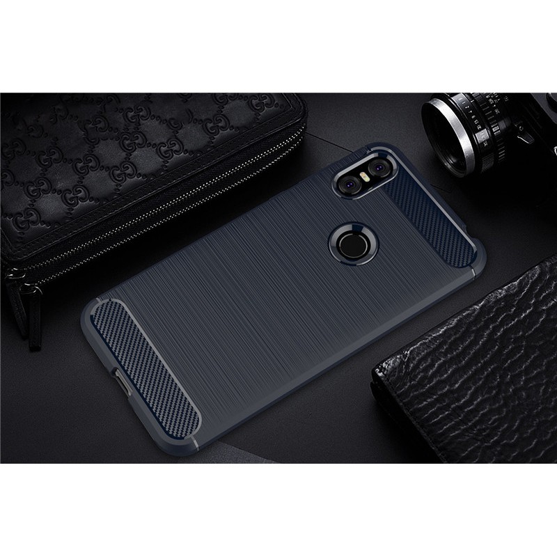 Ốp Điện Thoại Tpu Sợi Carbon Cho Motorola Moto Z Z2 Force E3 X4 Moto One P30 Play One Power P30 Note