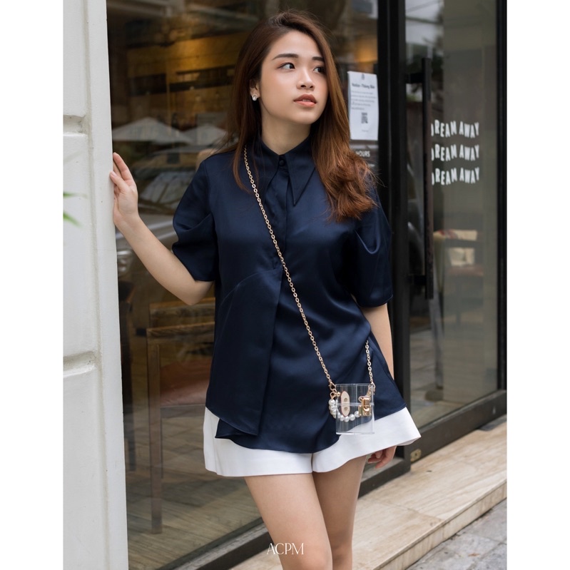 Darcy Shirt / Áo sơ mi vạt lệch