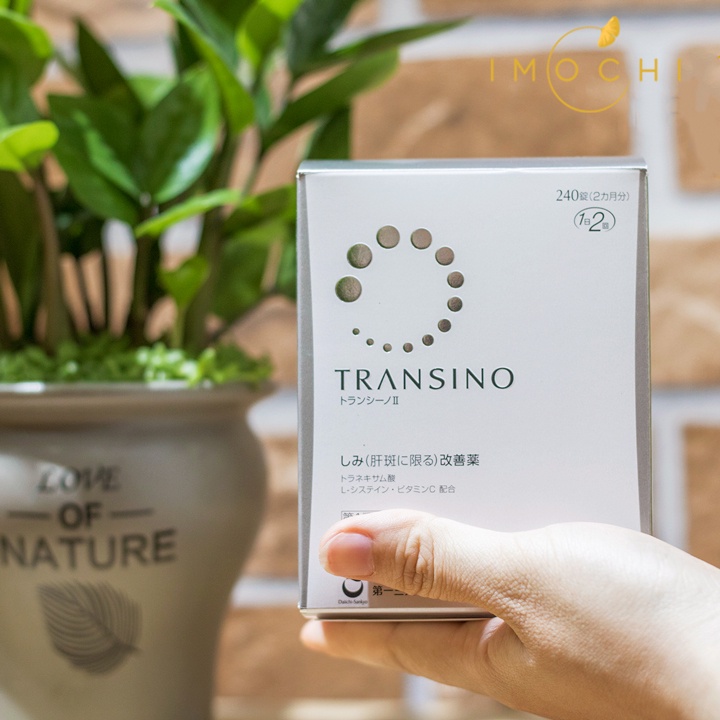 Hộp viên uống Transino Whitening 240 viên