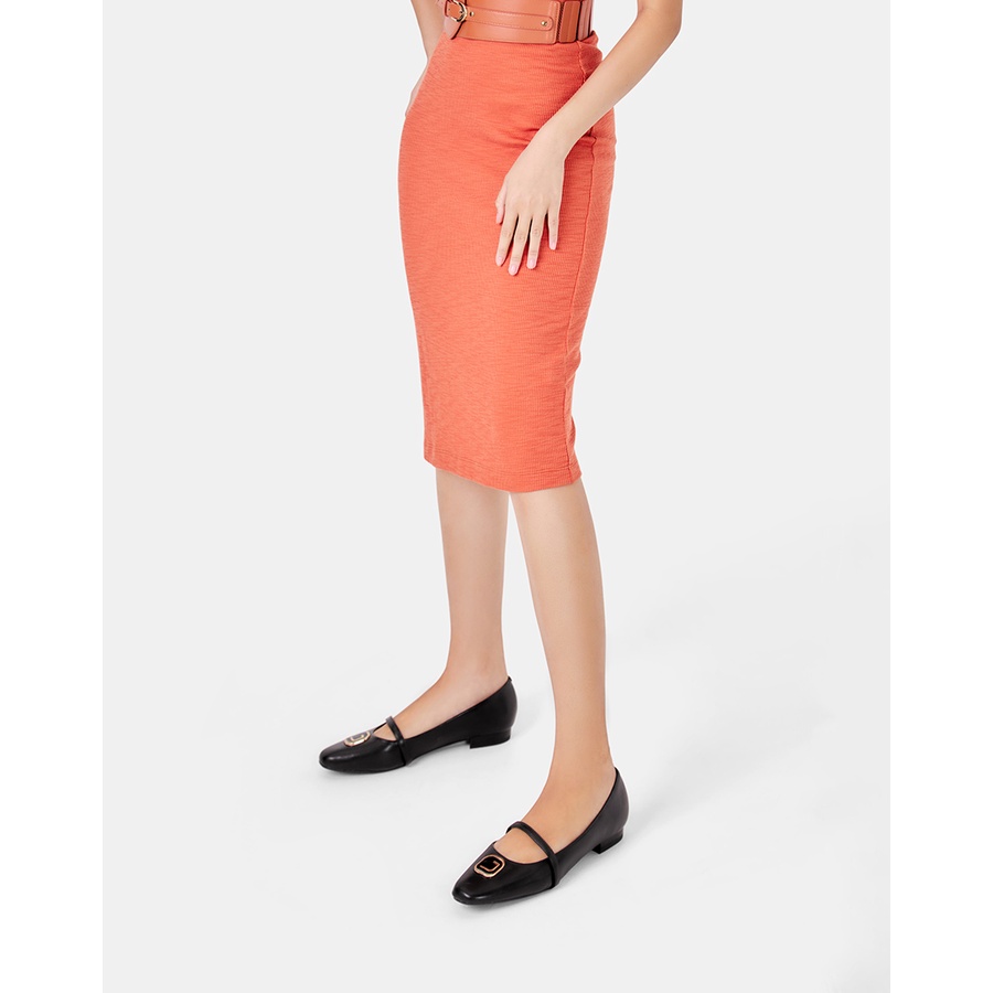 Giày Búp Bê 3cm JUNO Khoá Trang Trí Chữ J BB03096