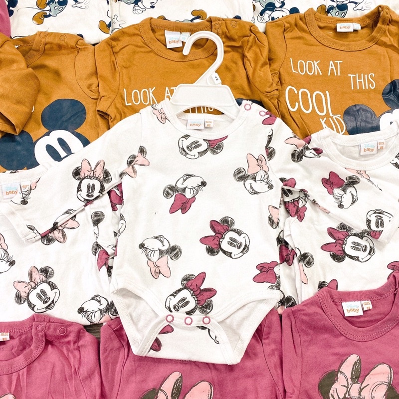 Body Chip Disney Chất Cotton Dư Xịn Cực Cute Cho Bé Trai Bé Gái