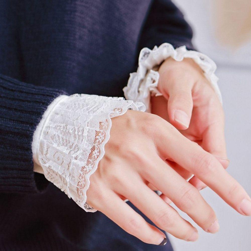 Găng Tay Giả Ren Đính Nơ Tay Xòe Dễ Thương Kiểu Lolita WMES15H Cho Bé Gái