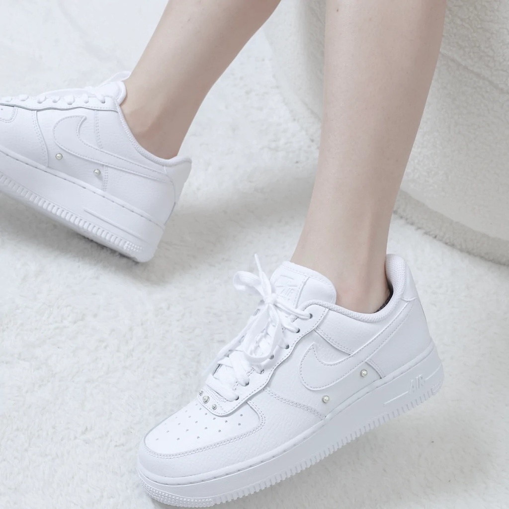 N1KE AF1 LOW 07 SE PEARL WHITE - DQ0231-100 - GIÀY MỚI CHÍNH HÃNG 100%