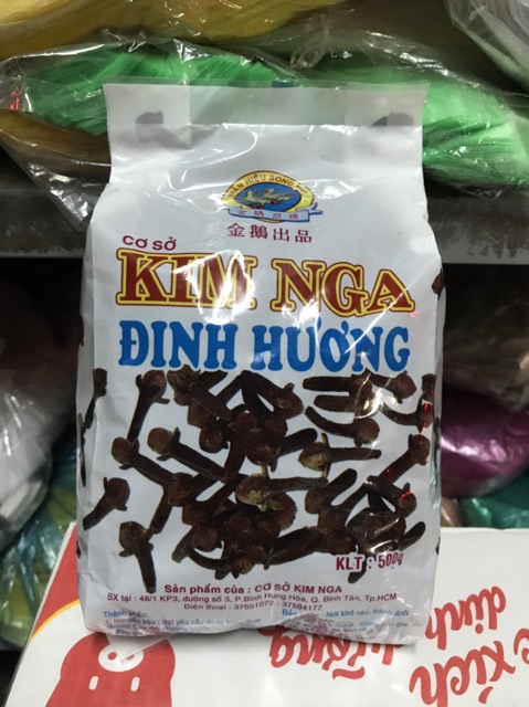 Hạt Đinh Hương Hiệu Kim Nga 500gr