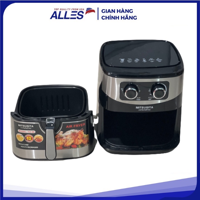 Nồi chiên không dầu MITSUSITA Model HA-98 Bảo hành 12 tháng
