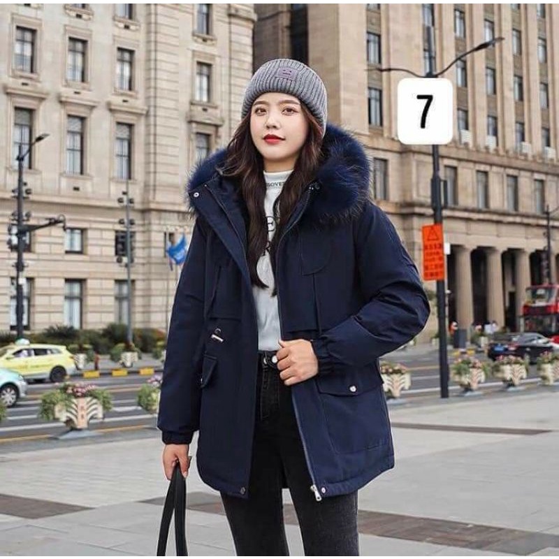 Áo phao lót lông hàng QC