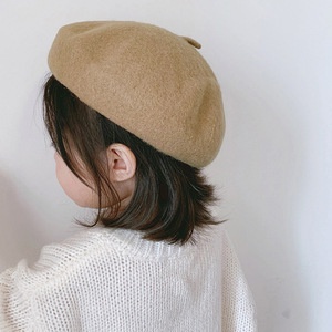 Mũ Beret Màu Đỏ Thời Trang Xuân Thu Phong Cách Hàn Quốc Dễ Thương Cho Mẹ Và Bé