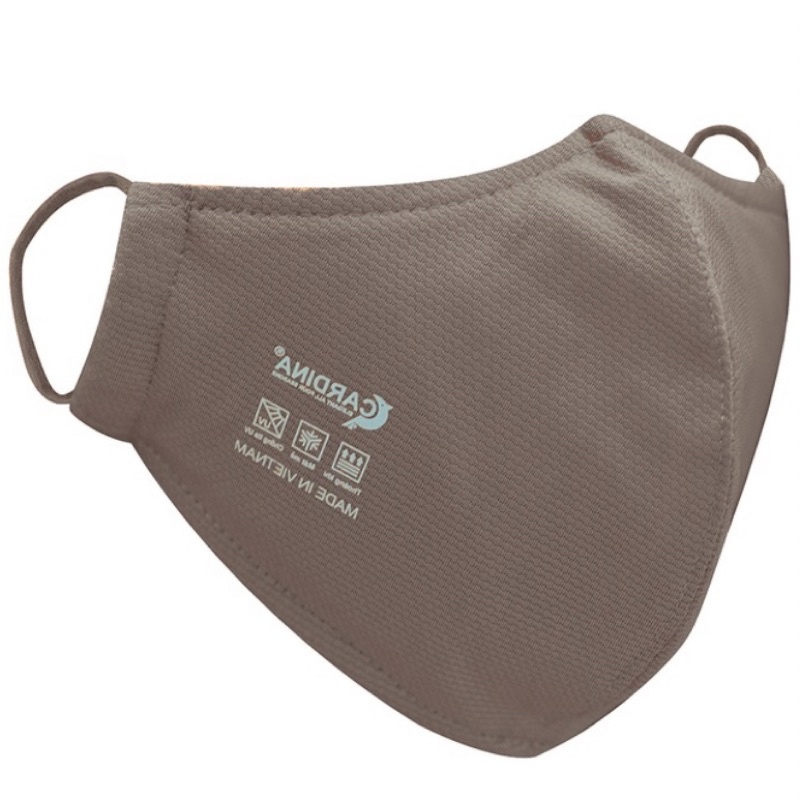 Khẩu trang 3lớp làm mát thông hơi chất thun lạnh