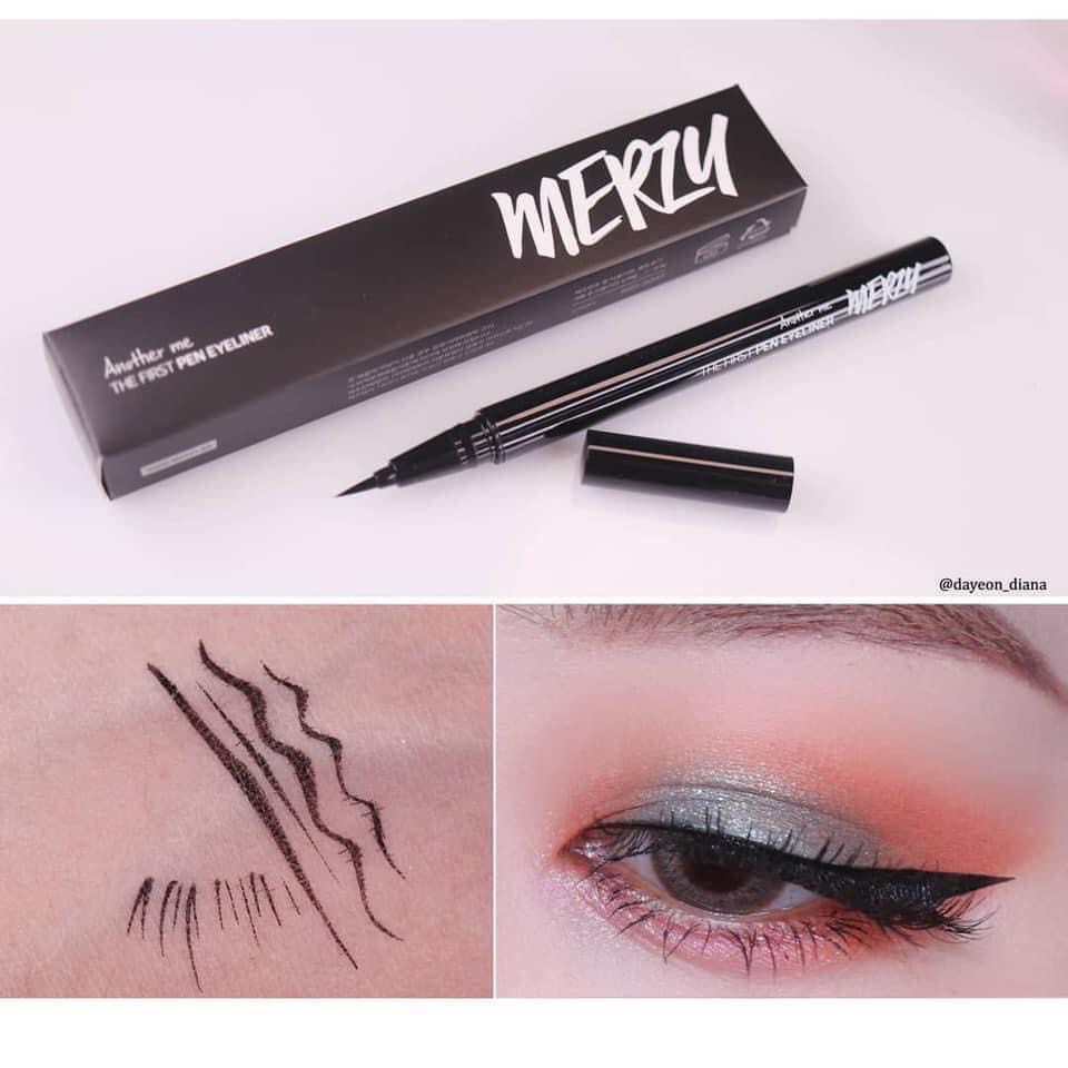 Bút Kẻ Mắt Nước Chống Trôi Merzy Another Me The First Pen Eyeliner