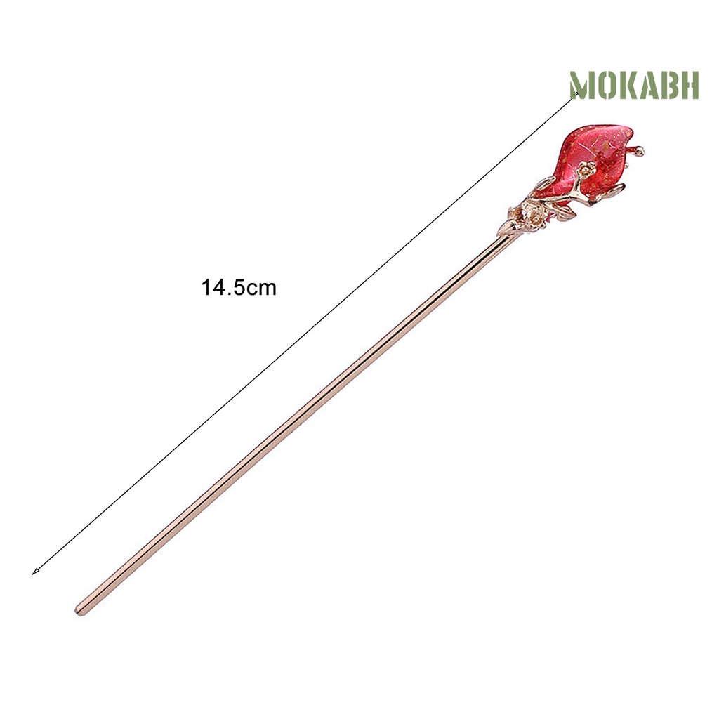 Trâm Cài Tóc Đính Pha Lê Giả Trong Suốt Phong Cách Trung Hoa Cổ Điển