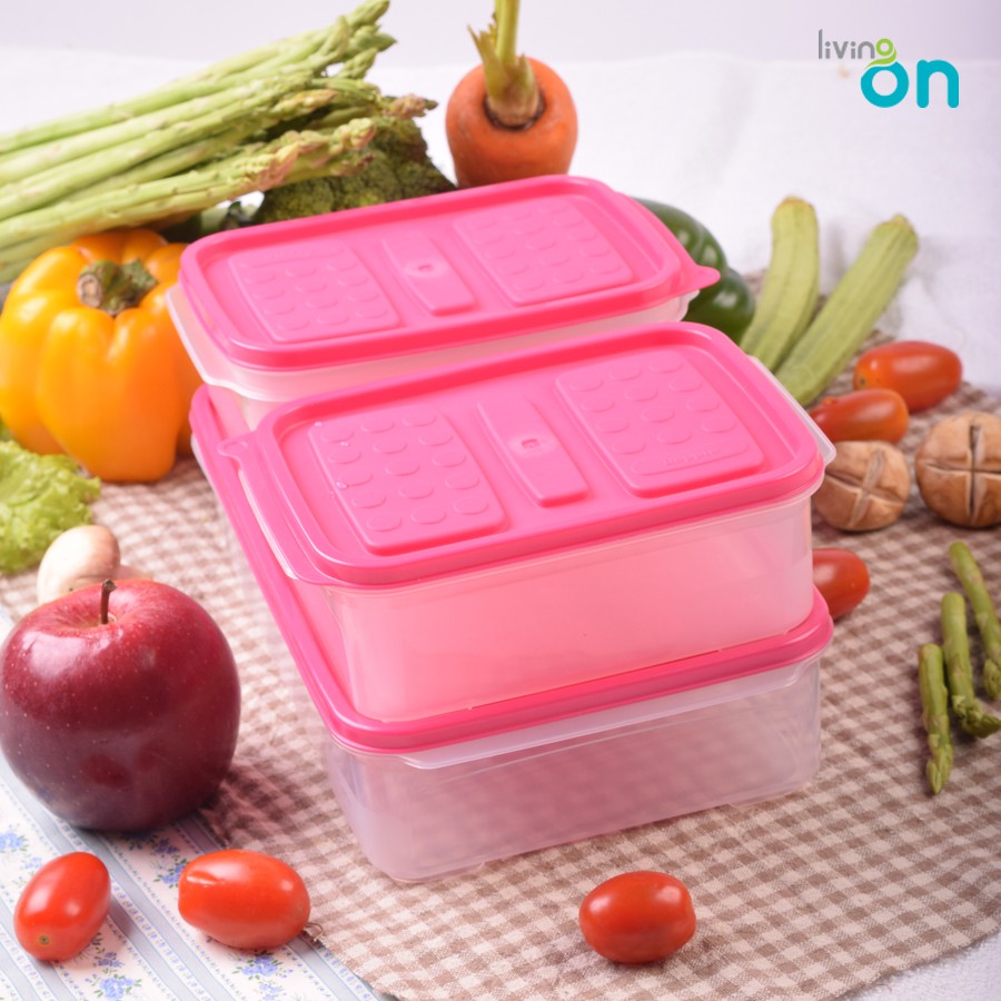 Combo 3 hộp nhựa đựng cơm set 02