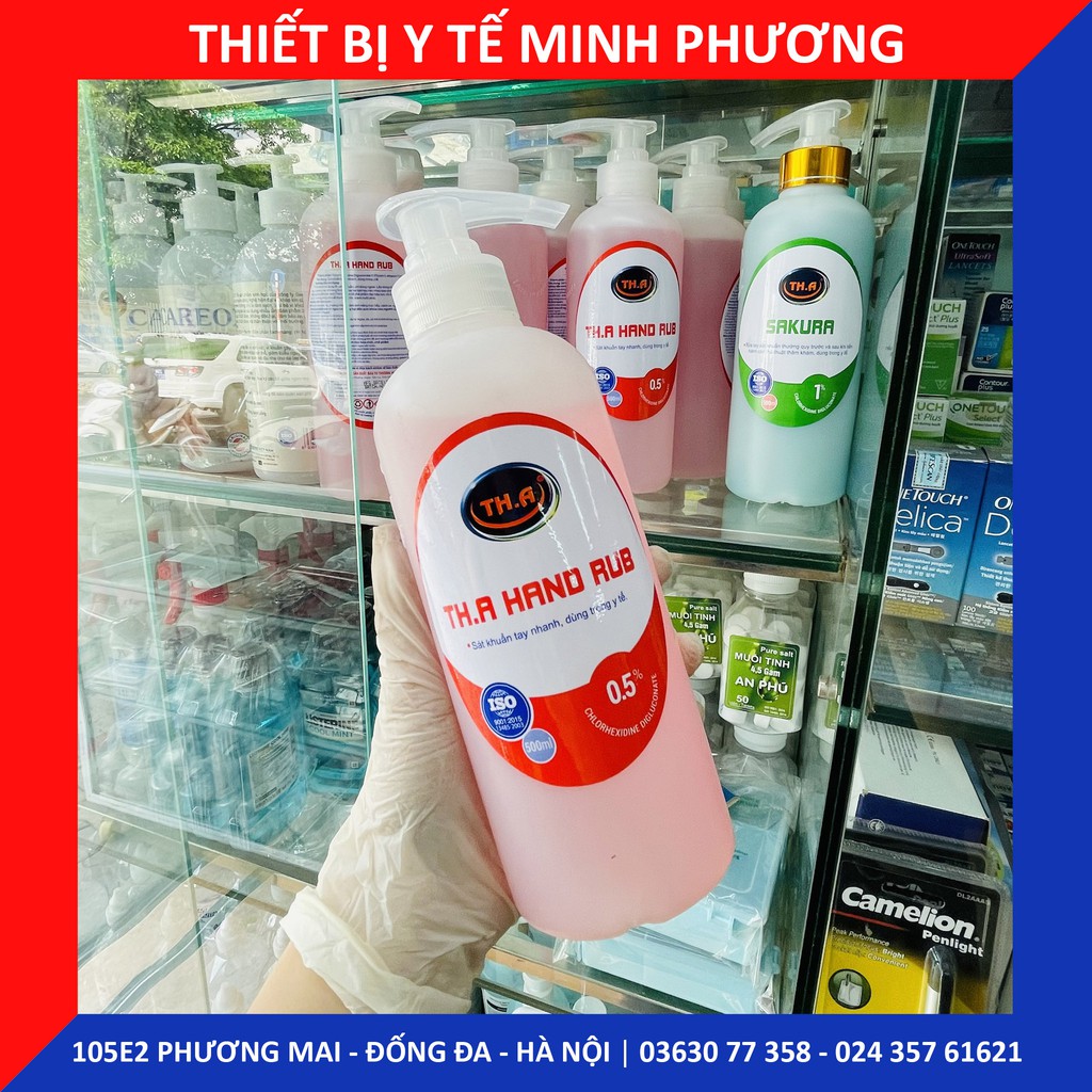 [CHÍNH HÃNG] Dung dịch rửa tay sát khuẩn nhanh THA chai 5L