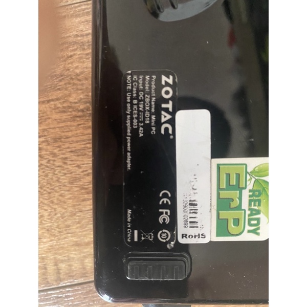 Máy Tính Desktop ZOTAC MiniPC ZBOX-ID18E Intel Celeron 1007U 1.5Ghz