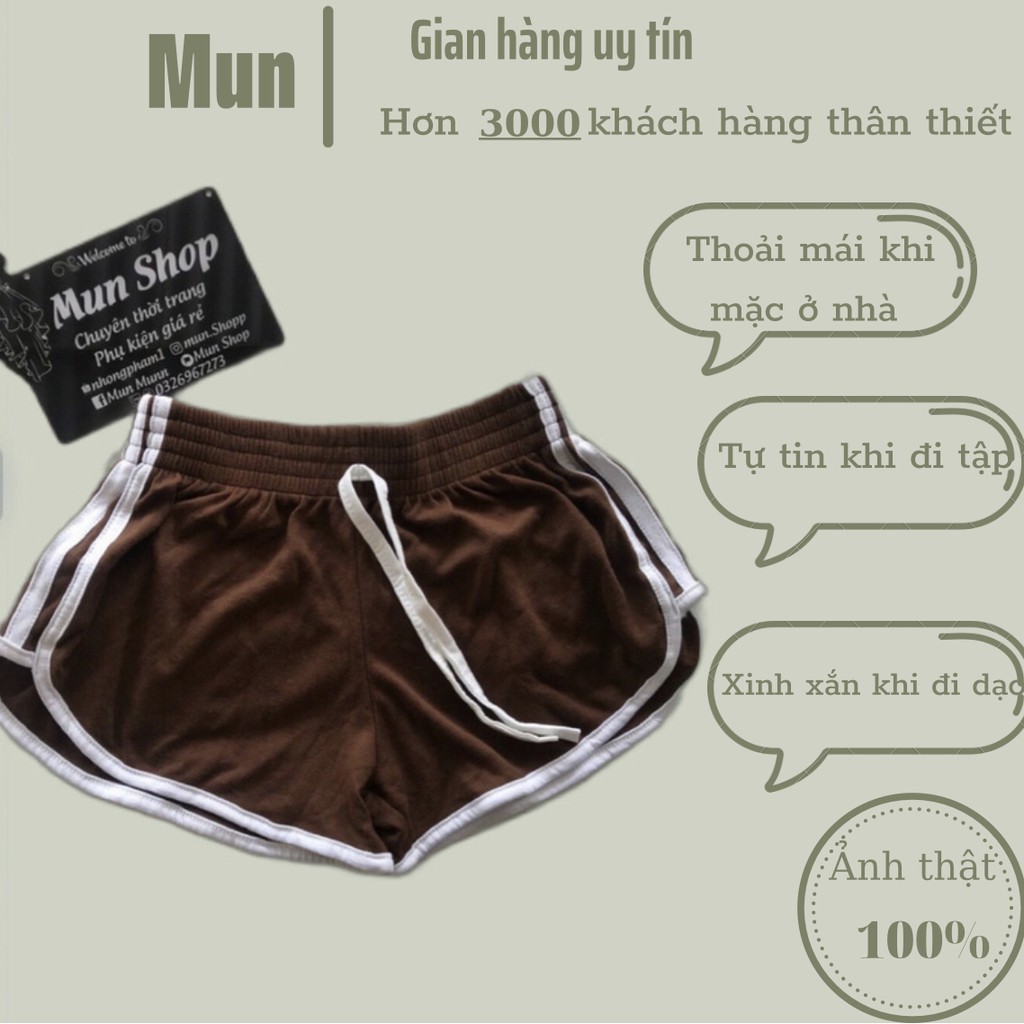 Quần Đùi Thun Thể Thao hiệu P&J Thái Lan Mặc Tôn Dáng Và Thoải Mái Ảnh Kèm Video Cận Cảnh