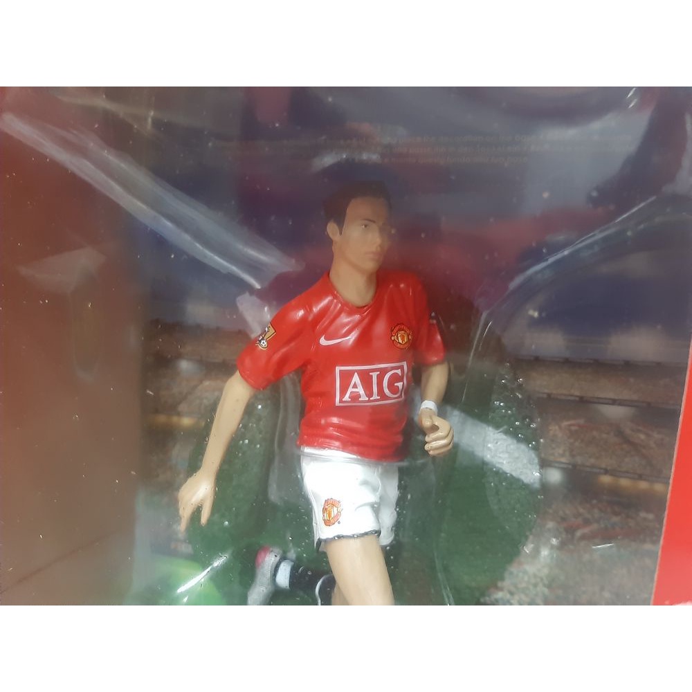 Tượng Ronaldo 7 Manchester United 2007 2008 2009 figure FT Champs box cầu thủ bóng đá