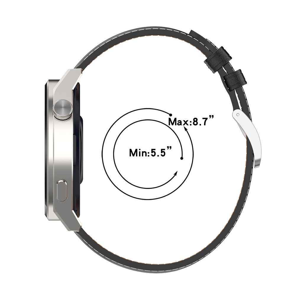 Dây Đeo Thay Thế Bằng Da Thật Cho Đồng Hồ Huawei Honor Watch GT 3 Pro 43MM 46MM