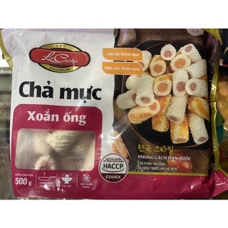 500gr Chả Mực Xoắn Ống - phù hợp bỏ lẩu, xiên que, chiên... (giao hỏa tốc TpHCM)
