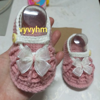 Giày len cho bé 0-12 tháng-handmade