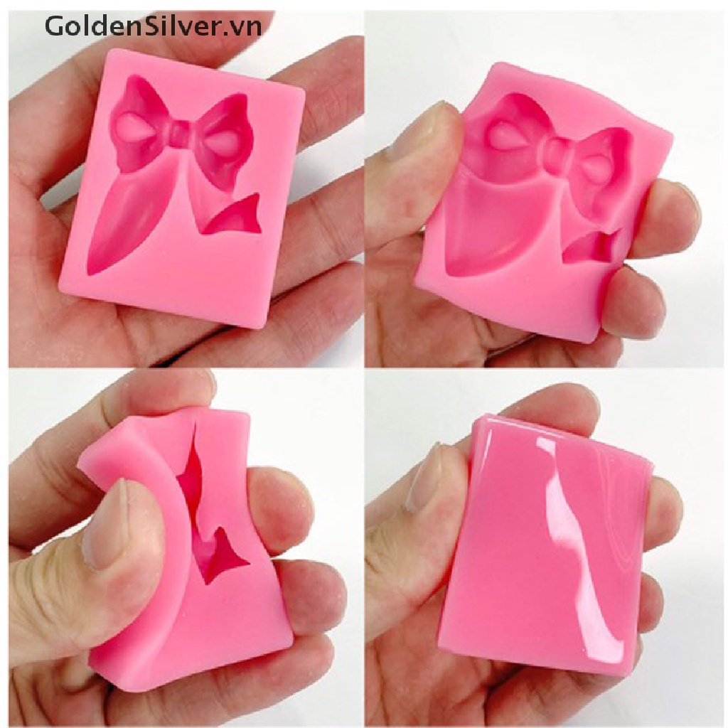 Khuôn Silicone Tạo Hình Làm Bánh Hình Tai Thỏ DIY