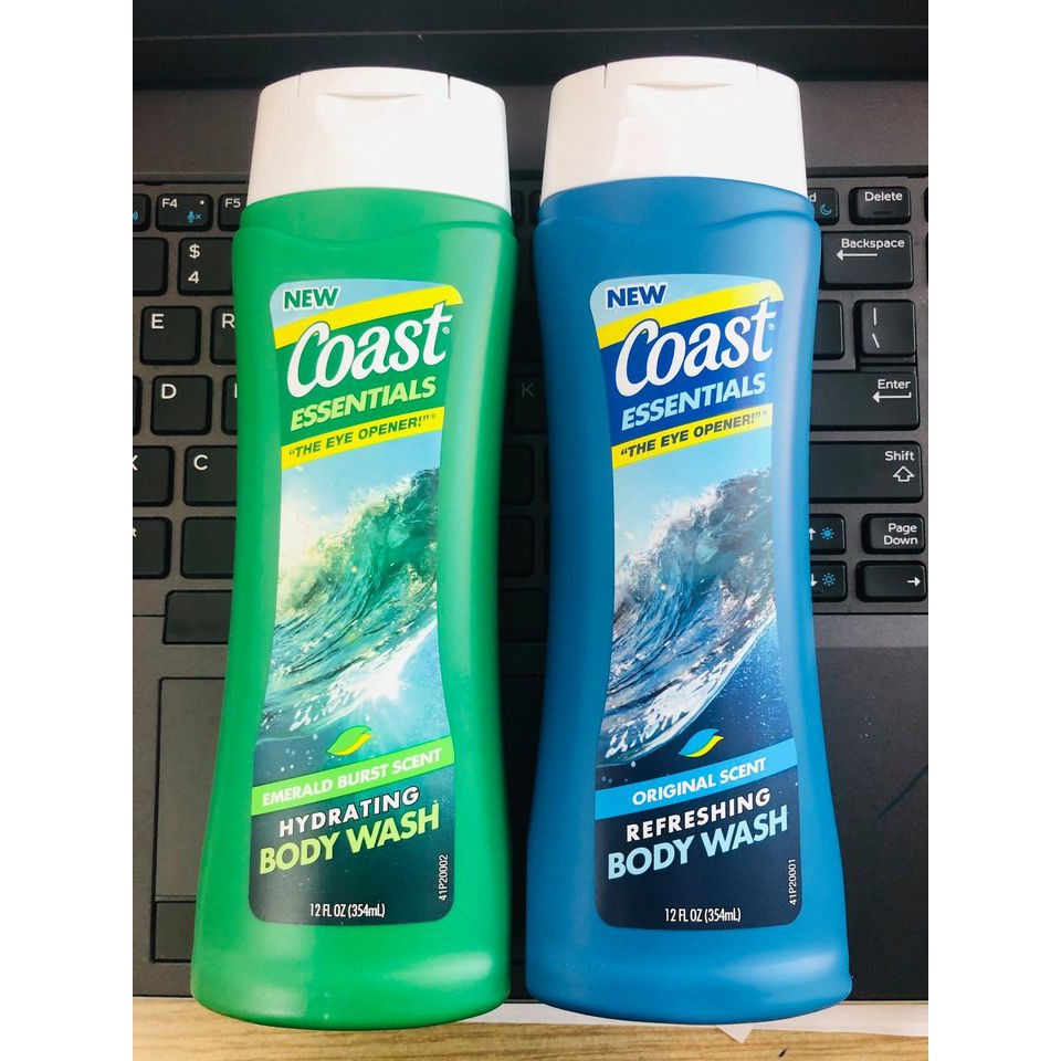 Sữa tắm coast essentials mới Usa 354ml