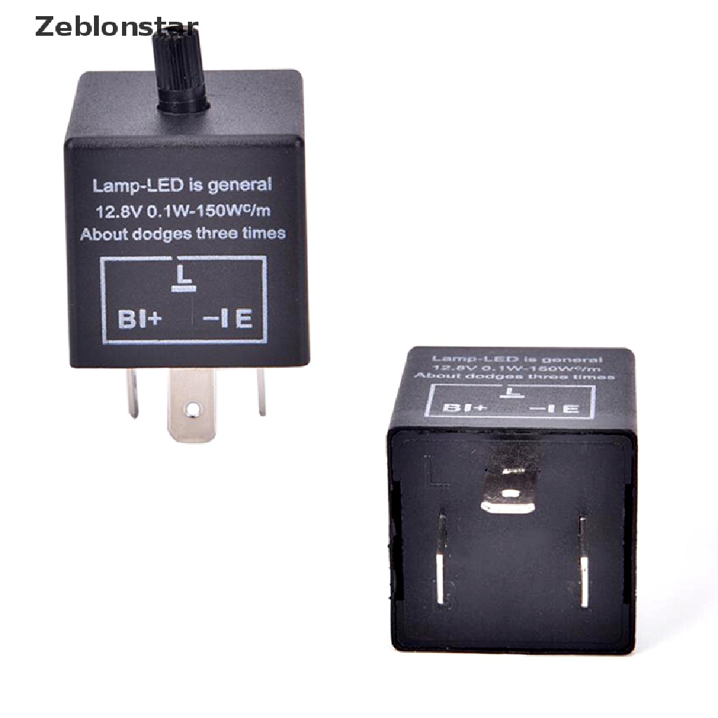 Rơ Le Điều Chỉnh Đèn LED Tín Hiệu 12V 3-Pin Cho Xe Hơi CF13