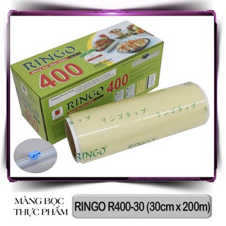 Màng bọc thực phẩm Ringo lớn R400-30 (30cm x 200m), R400-45 (45cm x 200m)