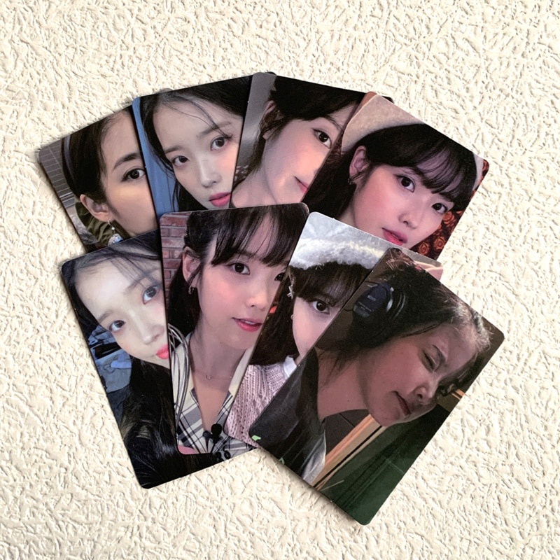10 Cái/bộ Kpop IU Dâu Mặt Trăng Ảnh Thẻ Photocards Lee Ji En Album Ảnh Nhỏ Lomo Card Dành Cho Người Hâm Mộ Bộ Sưu Tập