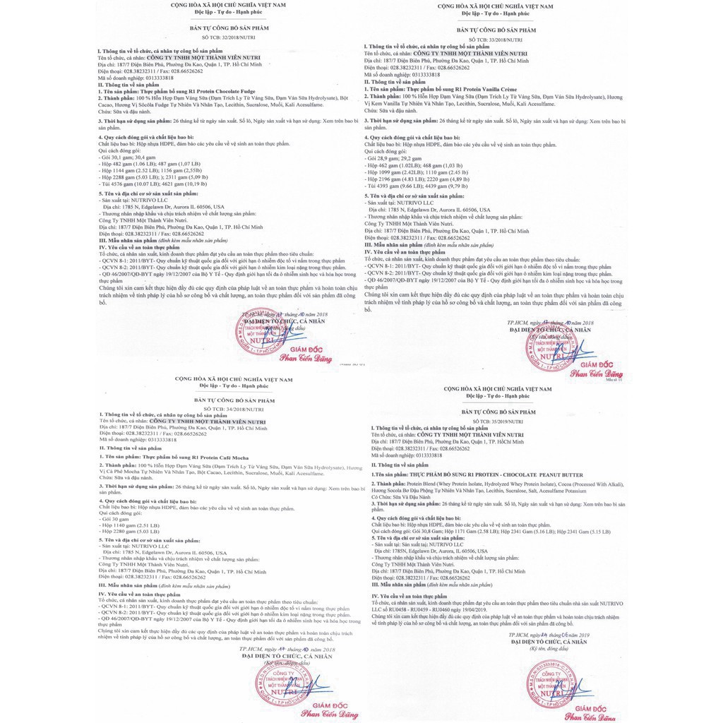 Whey Protein Isolate Rule 1 - Sữa Tăng Cơ Rule 1 Cao Cấp Chính Hãng