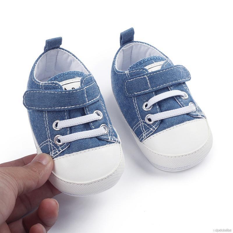 Giày Vải Canvas Thời Trang Cho Bé Tập Đi