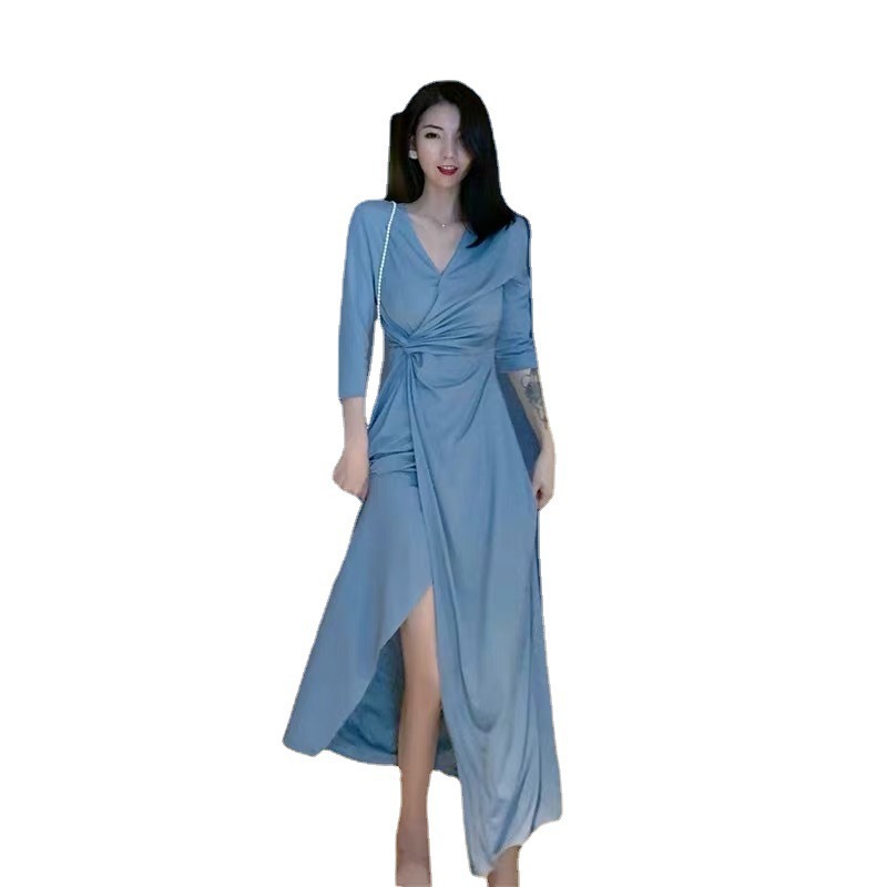 Đầm Dài Dáng Ôm Xẻ Tà Gợi Cảm Cho Nữ | BigBuy360 - bigbuy360.vn