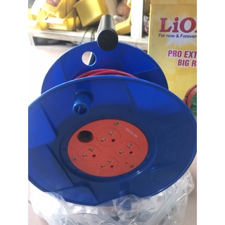 Ổ cắm kéo dài quay tay LiOA dây dài 30m (QT30-2-10A)