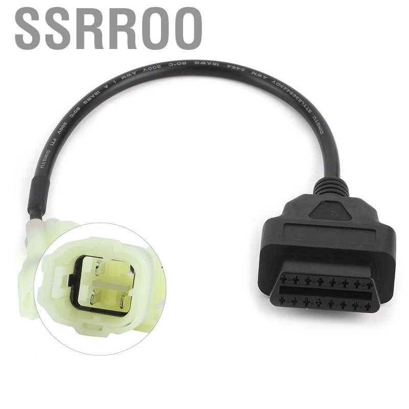 Dây Cáp Chẩn Đoán Lỗi Obd2 Sang 4 Pin Cho Xe Mô Tô Honda