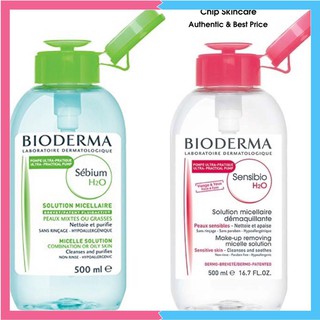 [CỰC PHẨM] Nước tẩy trang BIODERMA Sensibio H2O Pháp Nắp Nhấn [CỰC PHẨM]