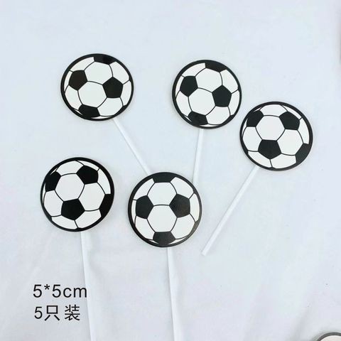 topper cắm bánh kem [FREESHIP] set cắm giấy 5 quả bóng