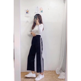 Quần ống sớ 3 sọc