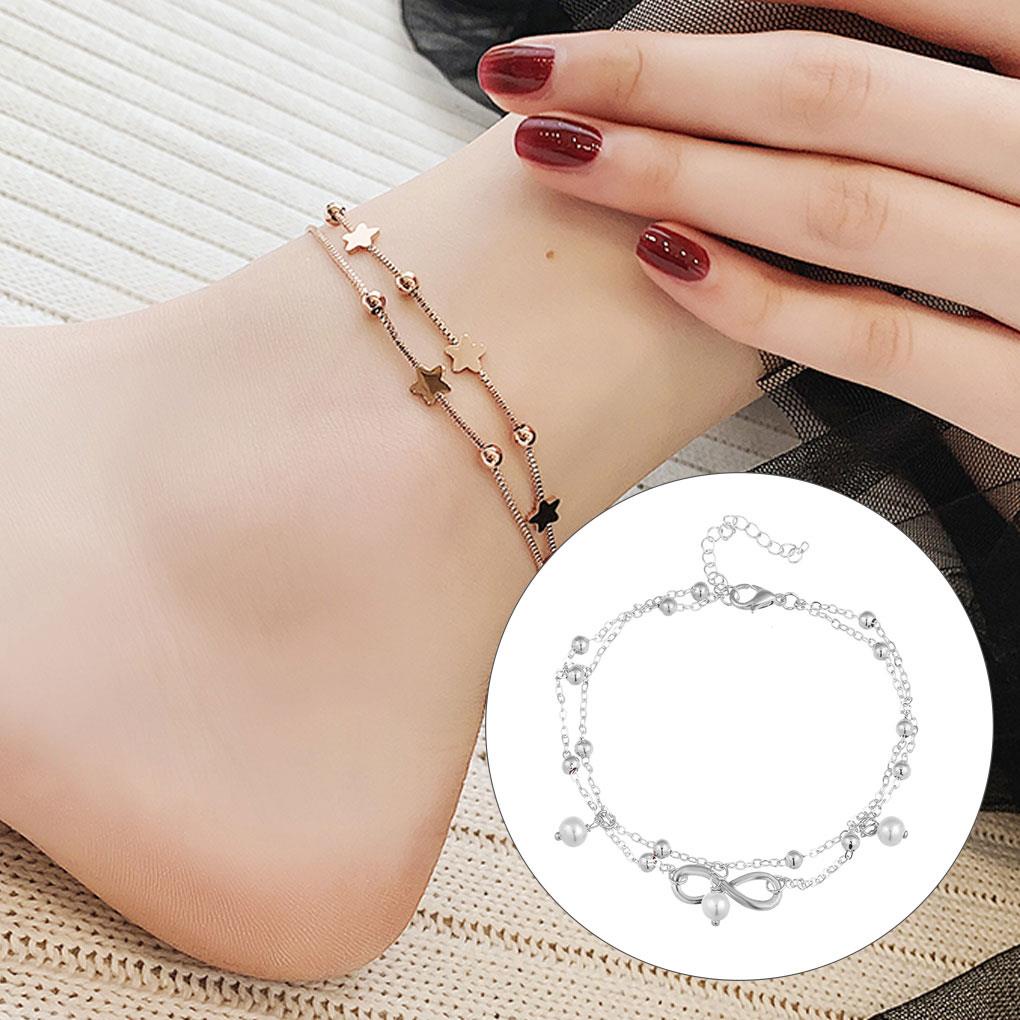 Lắc Chân HợP Kim ĐíNh Đá Xinh XắN