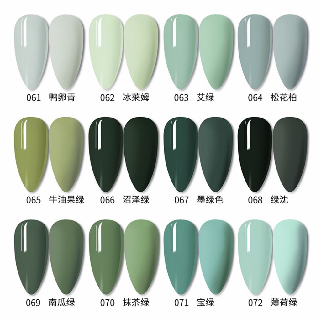 (Bảng Pastel*màu 1-12) Gel sơn móng tay GUIBOFU 7.3ml 120 màu