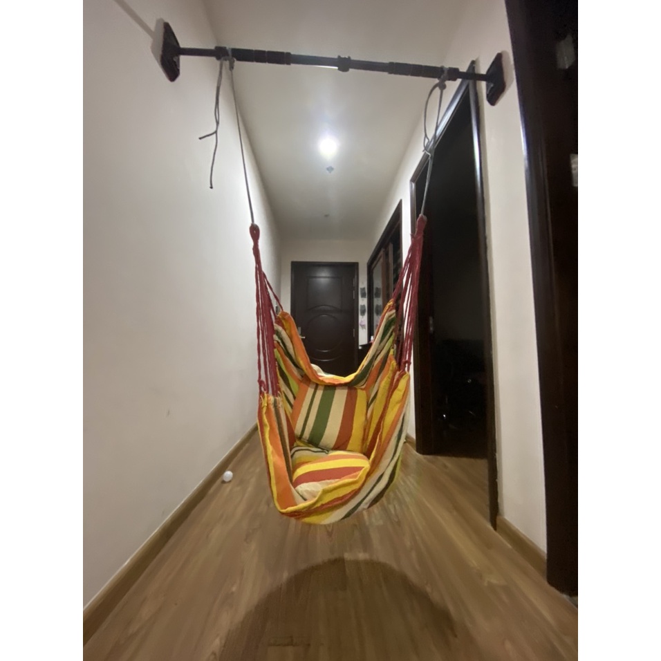 Xà đơn gắn cửa treo tường đa năng tại nhà an toàn cho bé tập phát triển chiều cao, có thước cân bằng dễ dàng lắp đặt