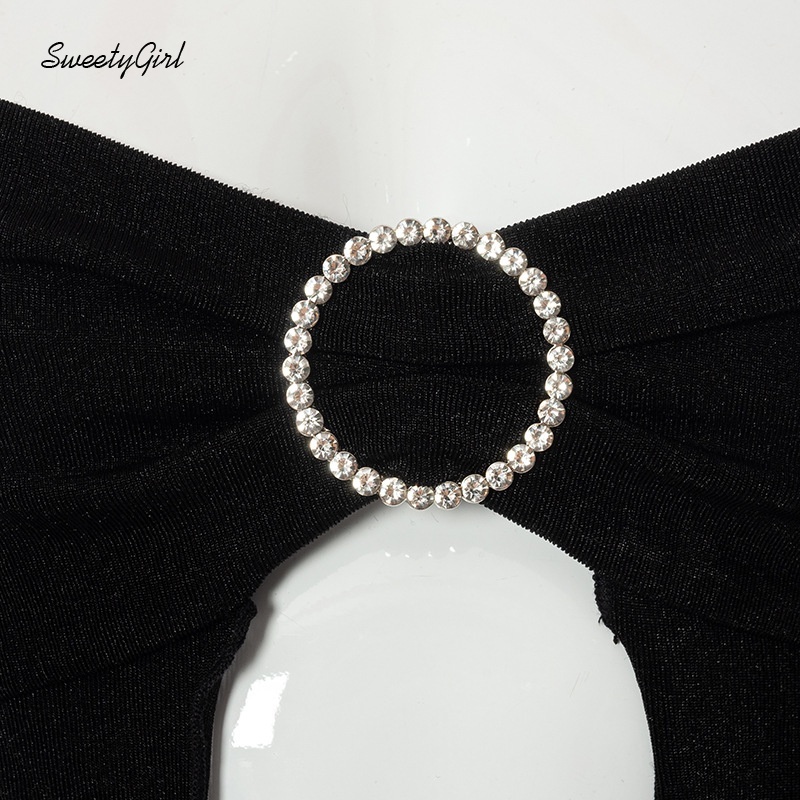 Áo hai dây đính đá màu sắc phong cách quyến rũ thời trang cho nữ