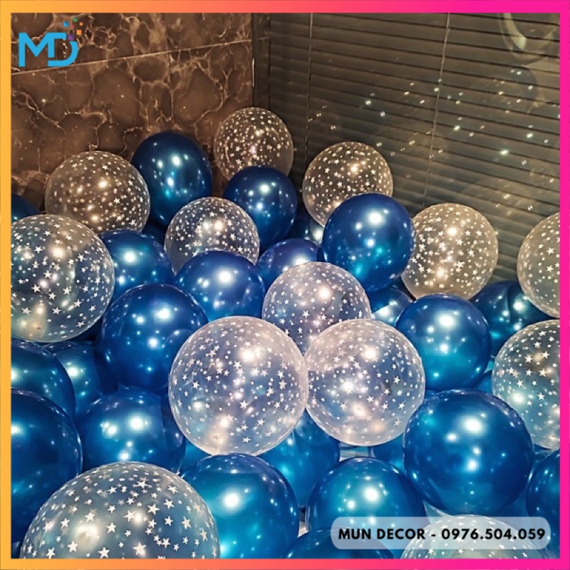 Mix 30 Bóng Bay Trang Trí Sinh Nhật Trang Trí Phòng Cưới