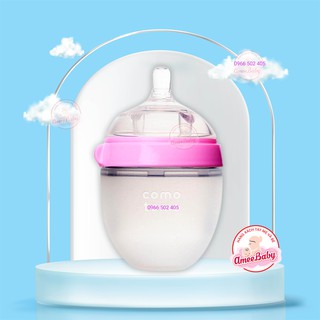 [‪CHÍNH HÃNG 100%] Bình Sữa Comotomo Cho Bé - 150ml/250ml -Silicone Siêu Mềm - Hàn Quốc‬‬