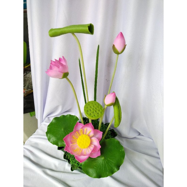 Chậu hoa sen cao 30cm