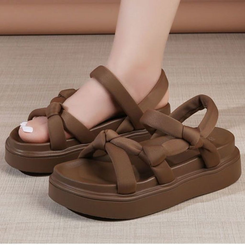 COOL A Giày Sandal Đế Mềm Dày Thời Trang Mùa Hè  Dành Cho Nữ dép xăng đan nữ giày nữ giày đế bằng giày sandal sandals nữ xăng đan đế bằng san đan sandal giá rẻ giày rẻ giầy sandan nữ