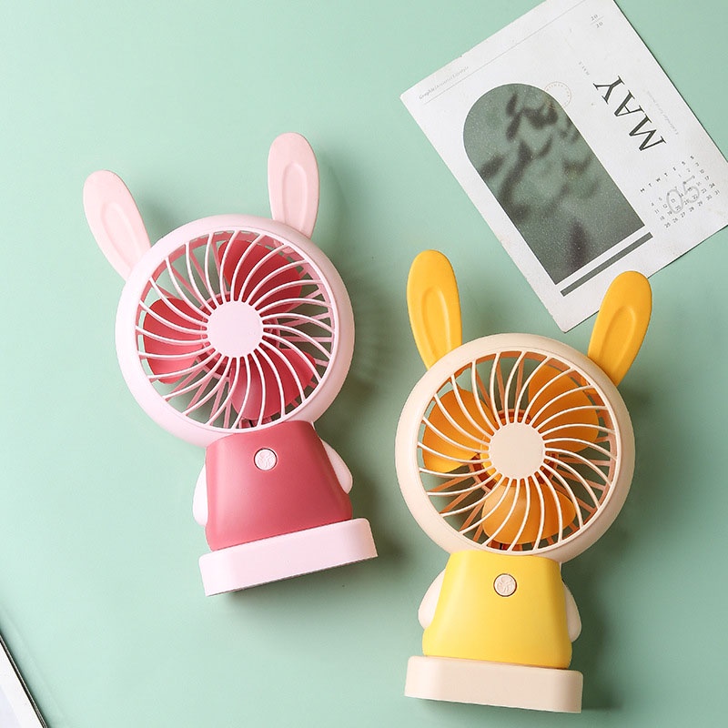 Quạt Tích Điện Quạt Mini Cần Tay Dễ Dàng Mang Theo VTL Shop